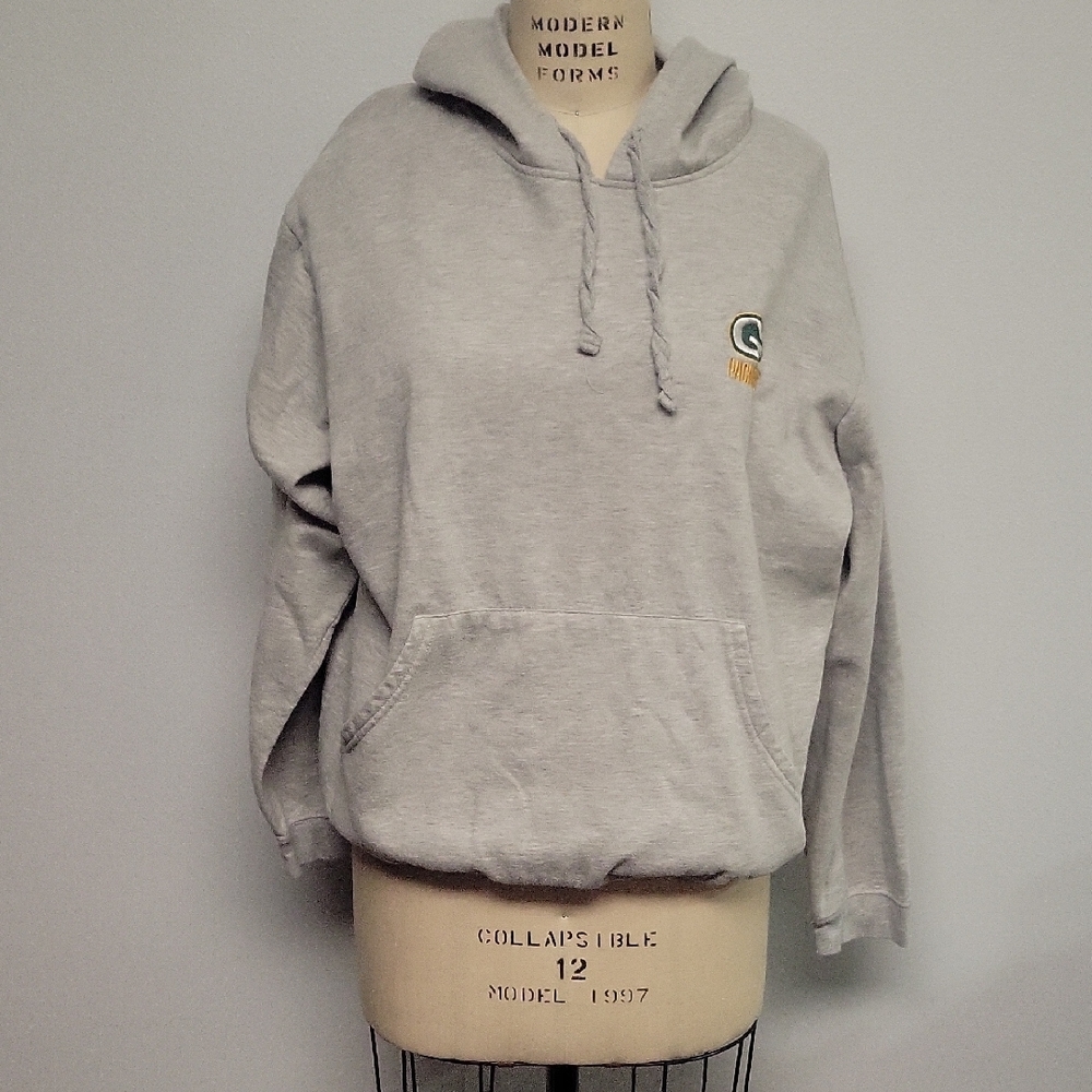 Dunbrooke Light Gray Green Bay Packers/Sports Illustrated Hoodie
